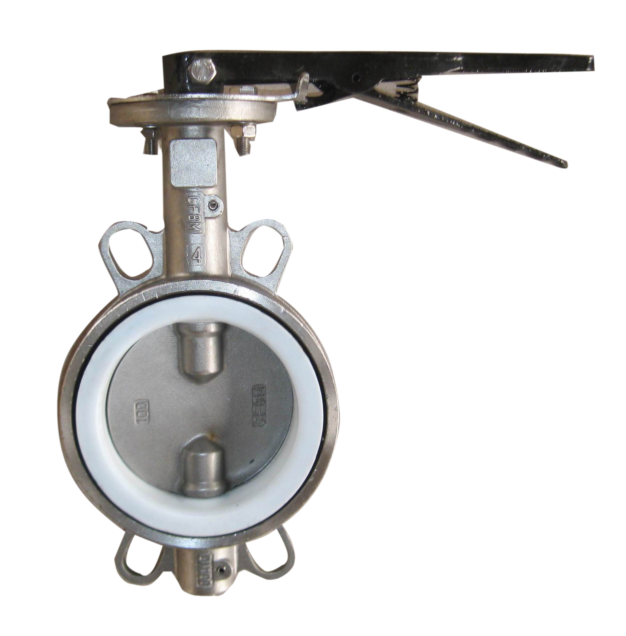 SS304/SS316 WAFER TYPE BUTTERFLY VALVE