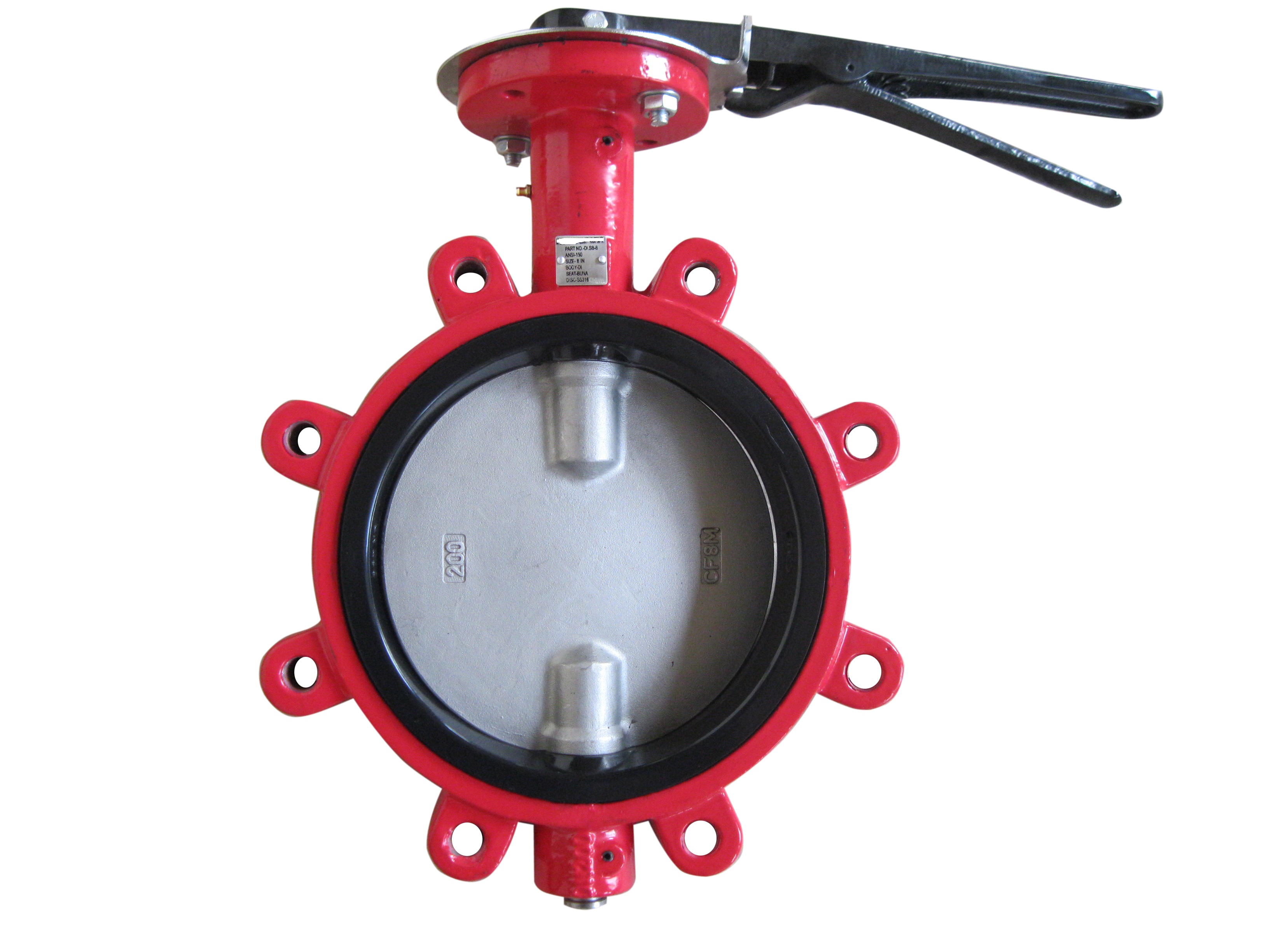 Lug Type Butterfly Valve Lever op